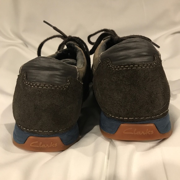 Clarks Men Sz  8.5M Leather Shoe#A104 - Picture 4 of 7